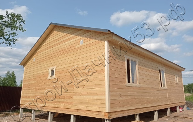 2 Каркасно-щитовой дом Д-6, 10х7.5м, 75 М², Московская область, г. Электрогорск (11)